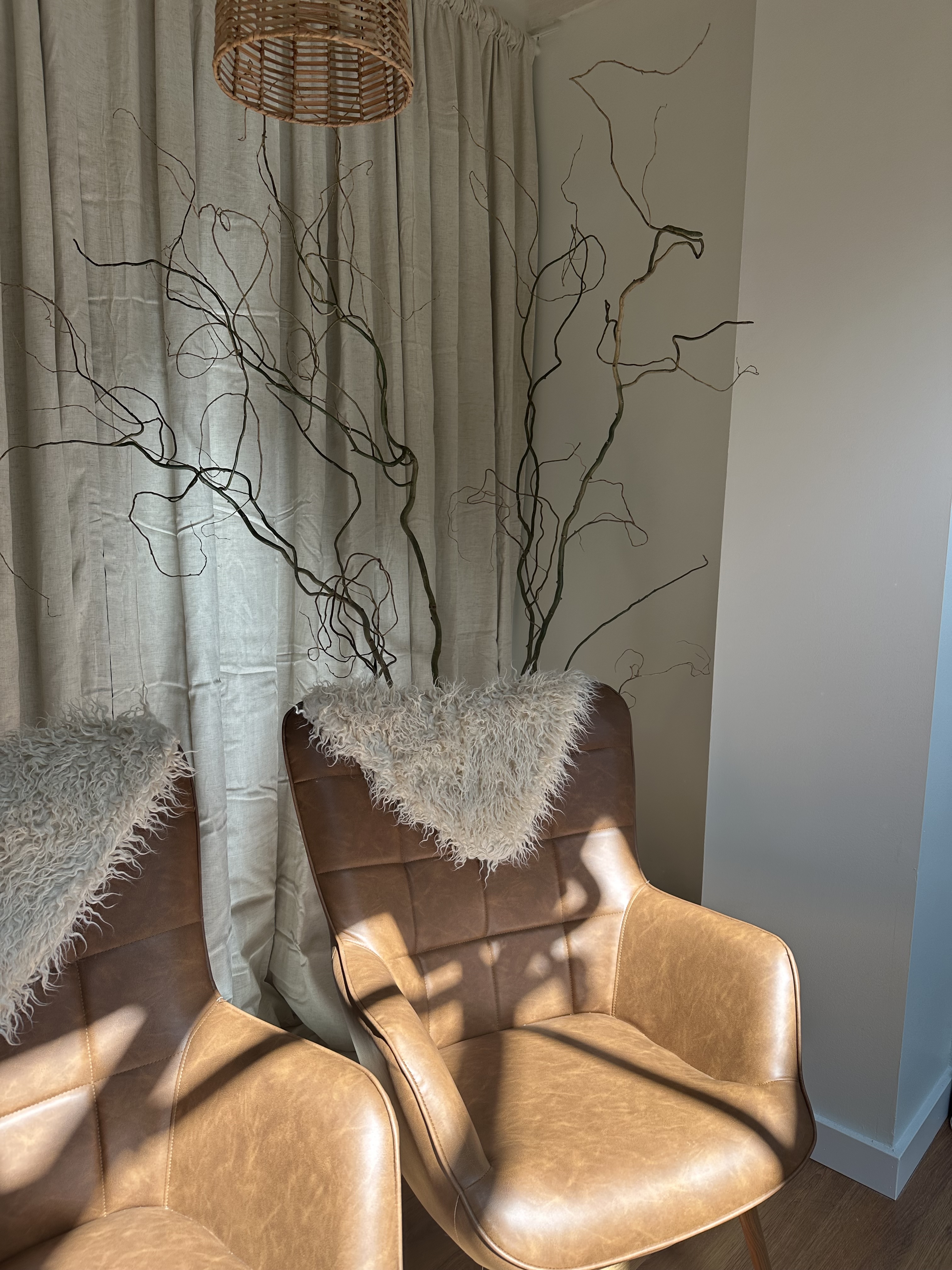 Workshop chairs and notepads